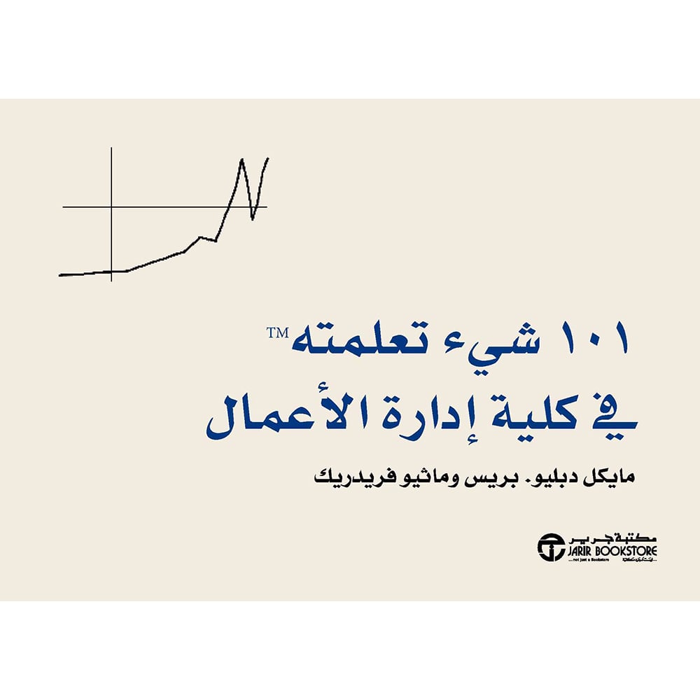 101 شى تعلمته فى كلية ادارة الاعمال
