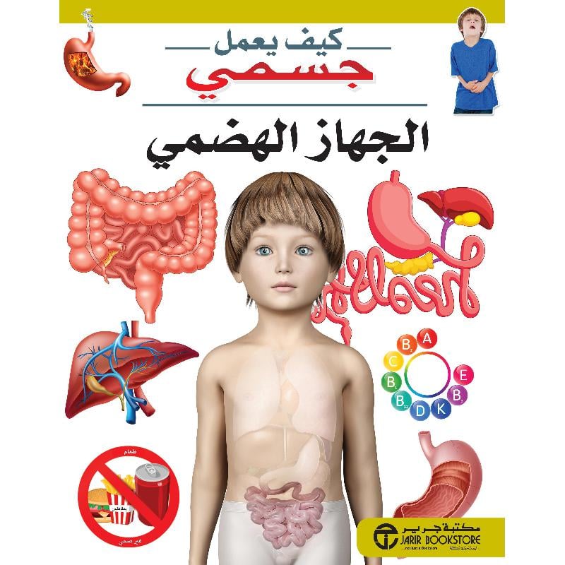 الجهاز الهضمي سلسلة كيف يعمل جسمي