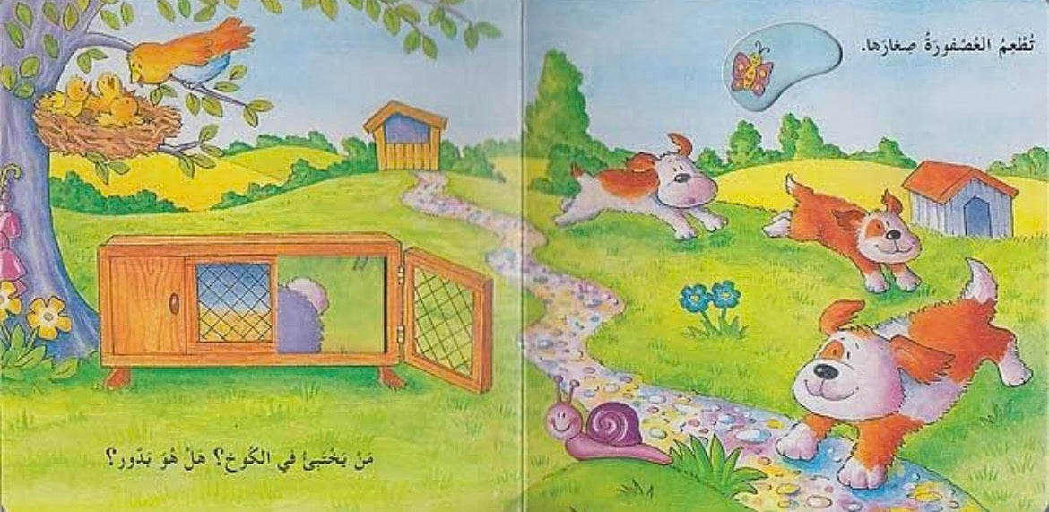 الحديقة : من بالداخل