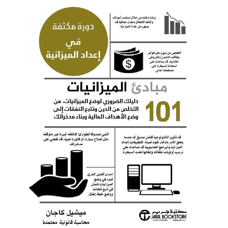 ‎101 مبادىء الميزانيات دليلك الضروري لوضع الميزانيات‎