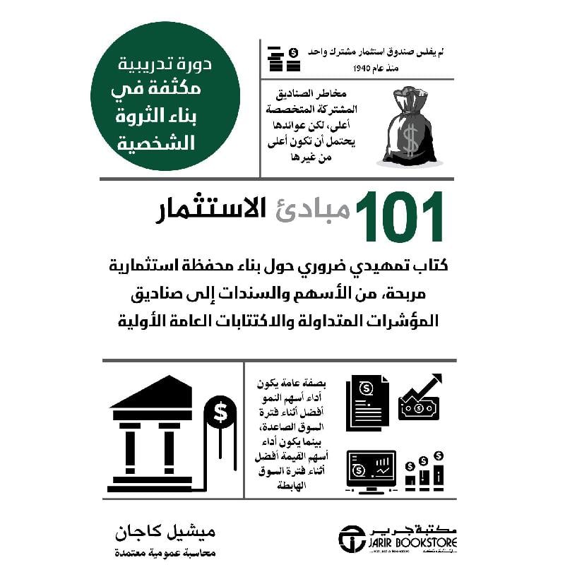 ‎101 مبادىء الاستثمار دورة تدريبية مكثفة في بناء الثروة الشخصي ة‎